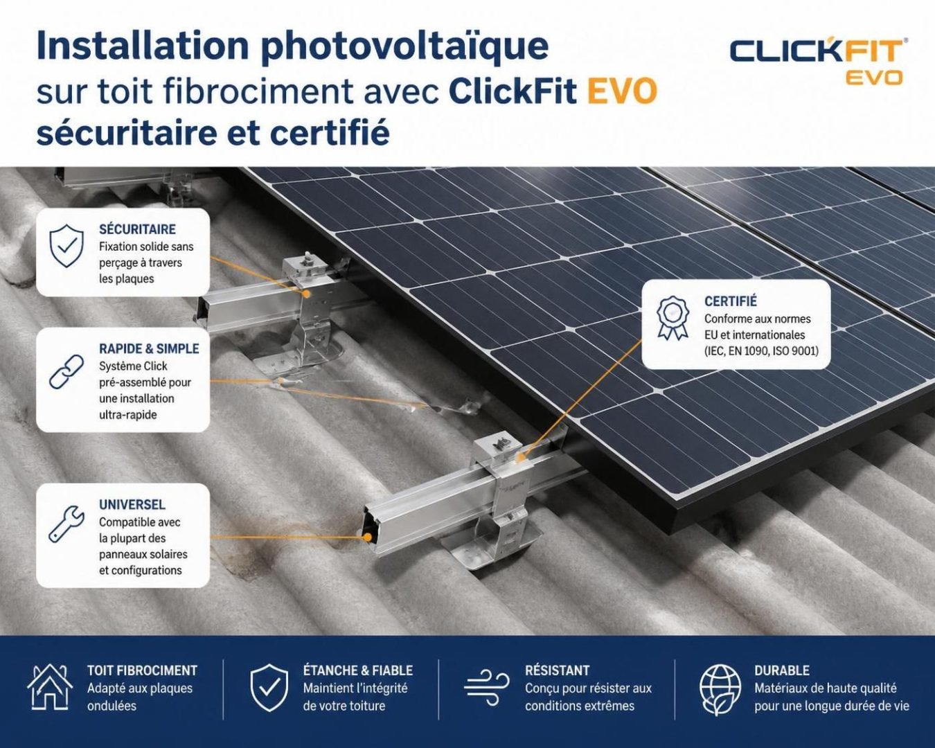 découvrez les précautions et recommandations pour installer des panneaux solaires en toute sécurité sur un toit en fibrociment amianté, afin de minimiser les risques pour la santé et garantir une installation durable.