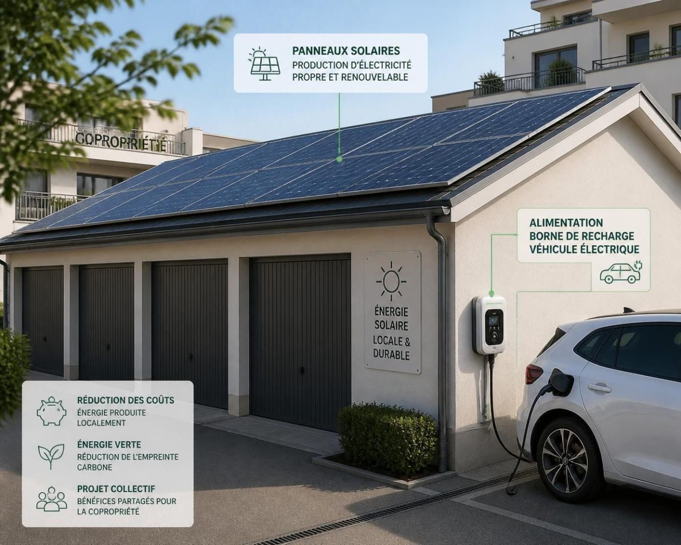 découvrez notre guide pratique pour installer une borne de recharge solaire dans un garage en copropriété, avec des conseils essentiels pour réussir votre projet de manière écologique et conforme.