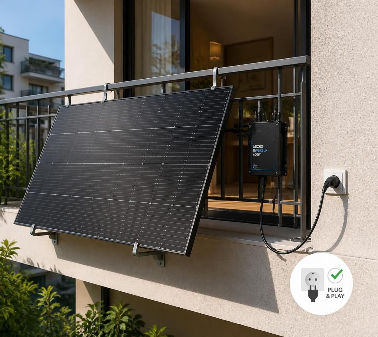 découvrez notre panneau solaire plug and play, une solution simple et efficace pour les locataires en appartement souhaitant produire leur propre énergie renouvelable sans installation complexe.