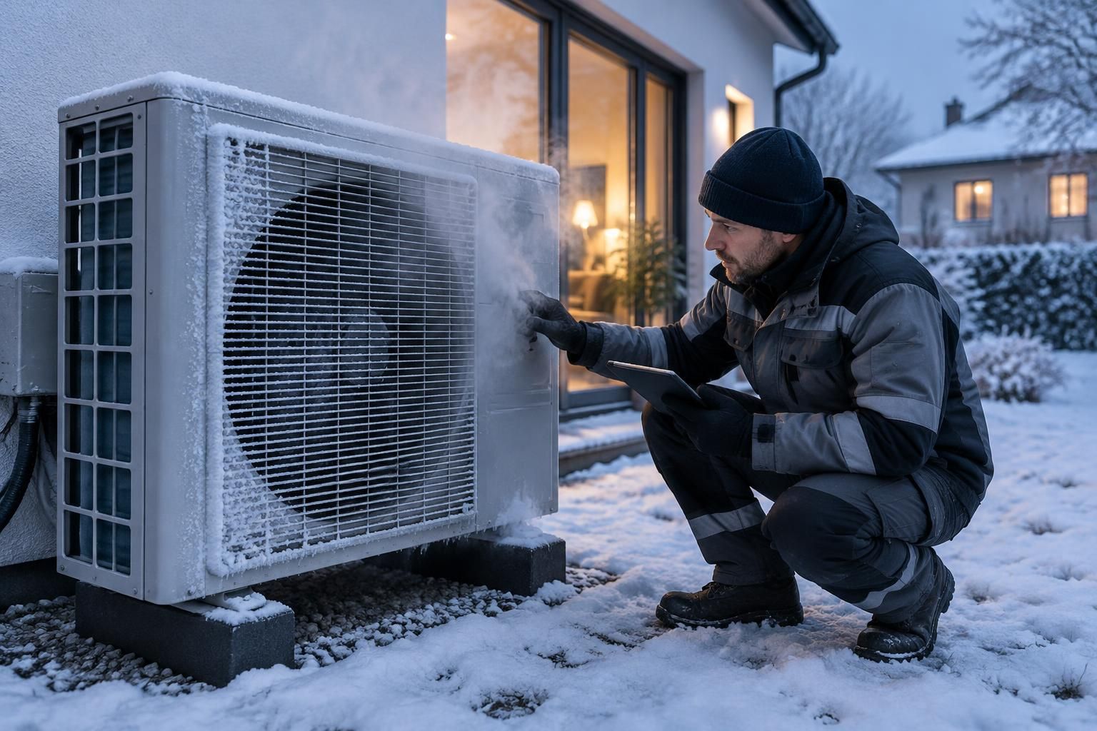 votre pompe à chaleur air-eau givre en hiver ? découvrez les causes du givrage, les solutions efficaces et les gestes à adopter pour préserver ses performances.